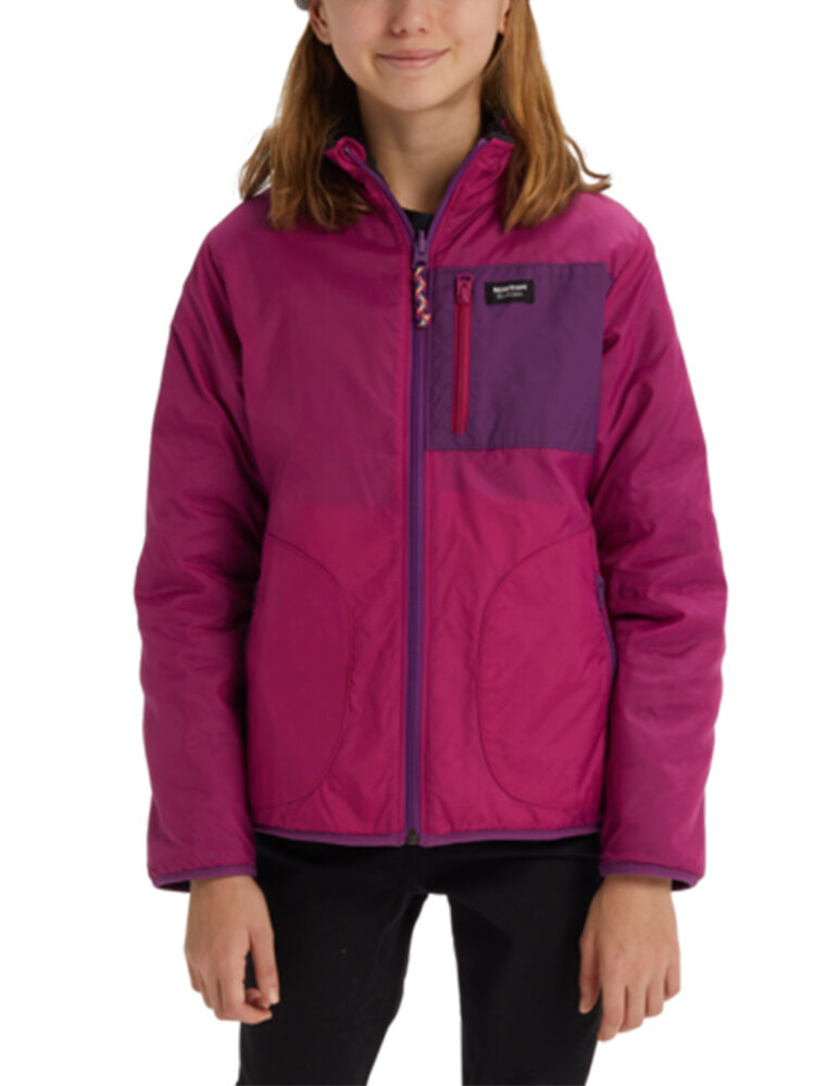Burton JUNIOR SNOOKTWO REVERSIBLE FLEECE JACKET
