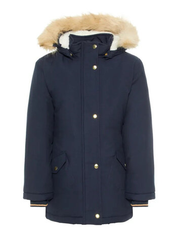 Name it KIDS MOA PARKA DARK SAPPHIRE