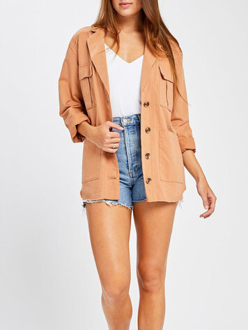Gentle fawn SAUNDERS JACKET DUSTED CLAY