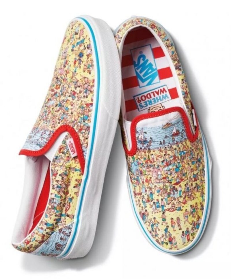 Vans VANS | YT CLASSIC SLIP-ON WHERE'S WALDO