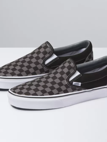 Vans JUNIOR CLASSIC SLIP-ON CHECK BLACK/PEWTER