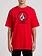 Volcom MEN'S CRISP STONE SS RED