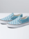 Vans JUNIOR CLASSIC SLIP-ON CHECK DELPHINIUM BLUE/TRUE WHITE