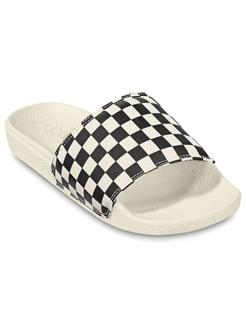 Vans FEMMES LA COASTA SLIDE-ON CHECKER BLACK/MARSHMALLOW