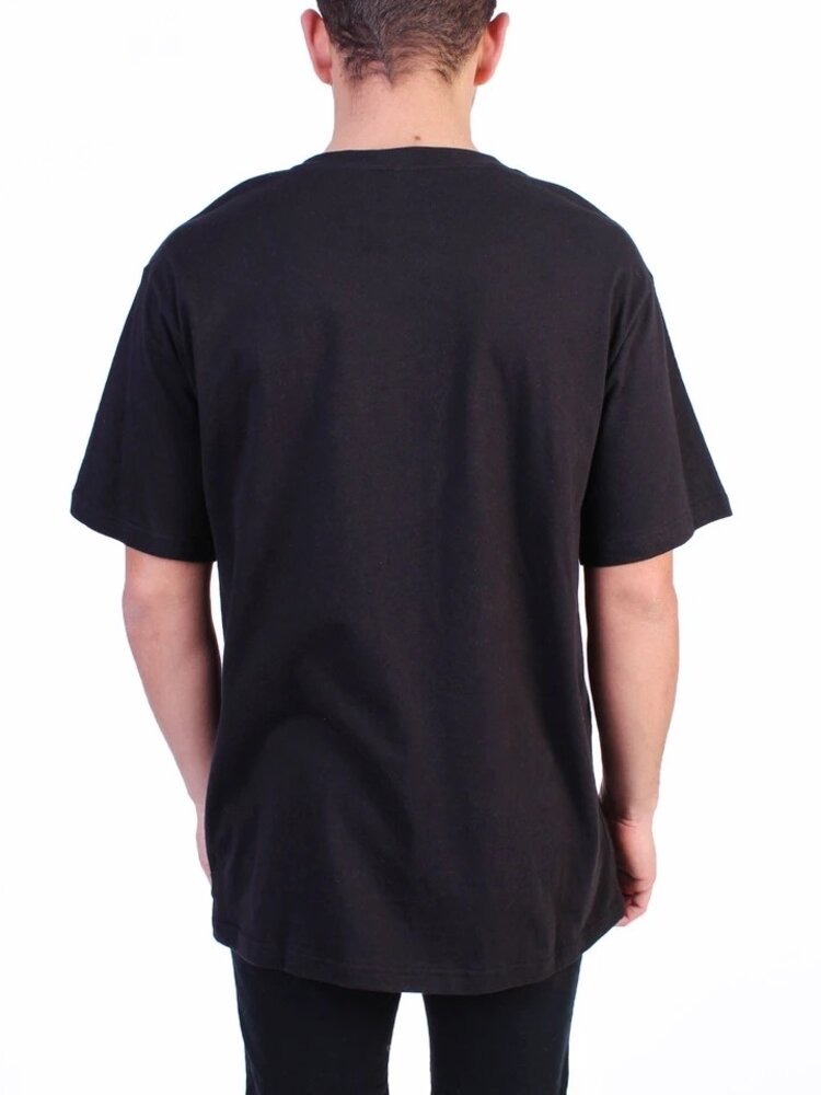 Lira Clothing MEN'S HENLEY BLACK