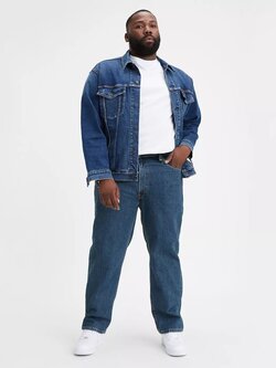 Levis MEN'S 550 RELAXED MED STONEWASH