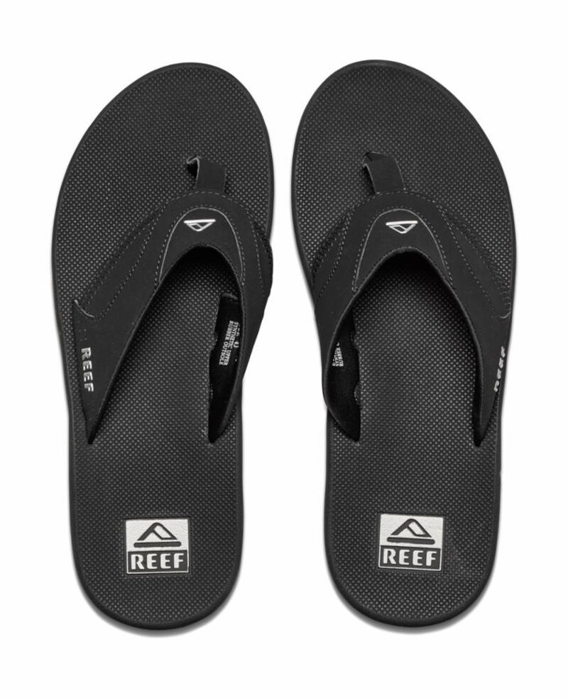 Reef HOMMES FANNING BLACK/SILVER