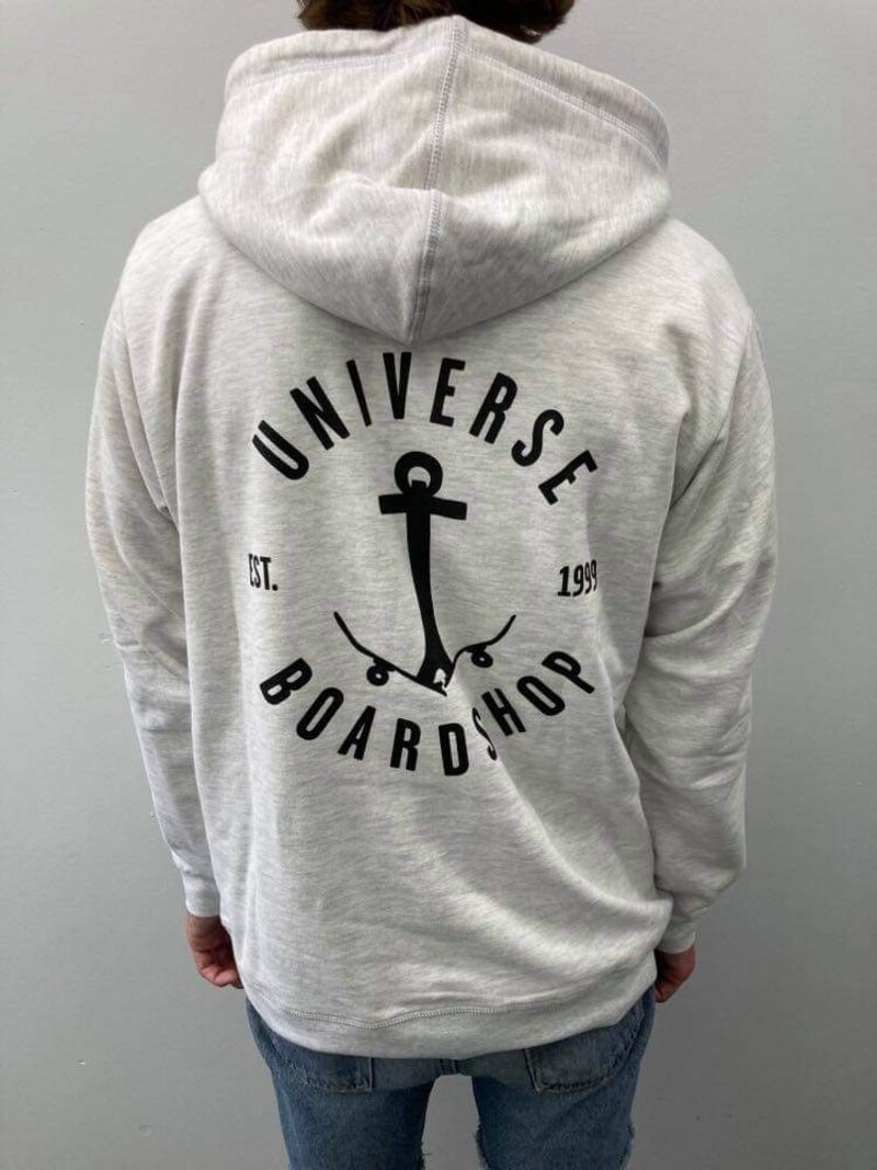 Universe Boardshop PULL OVER HOODIE ST-ASH CLASSIC ANCRE