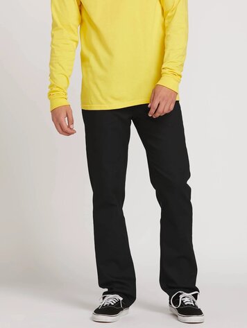Volcom HOMMES SOLVER DENIM BLACK ON BLACK