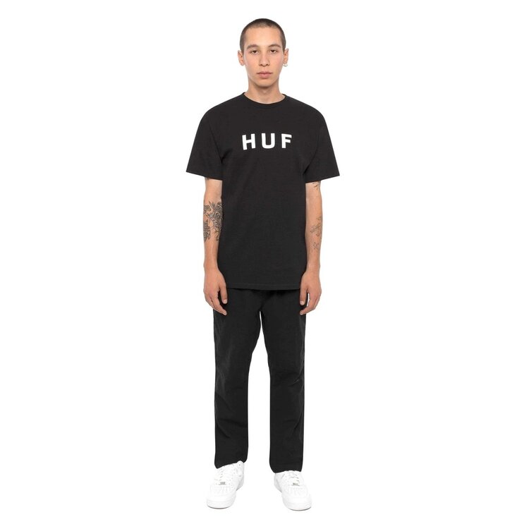 HUF HOMMES ESSENTIALS OG LOGO BLACK