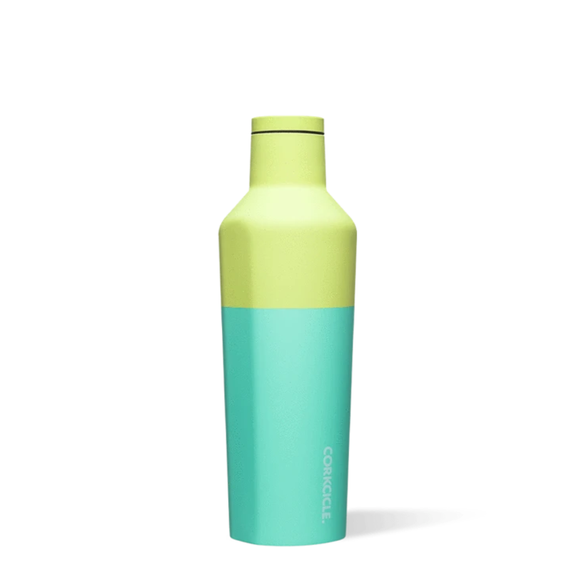 Corkcicle COLOR BLOCK CANTEEN 25oz LIMEADE