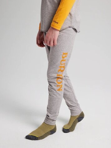 Burton YOUTH MIDWEIGHT BASE LAYER PANT GRAY HEATHER