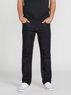 Volcom MEN'S SOLVER DENIM RINSE