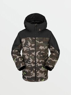 Volcom YOUTH VERNON INSULATED JACKET ARMY CAMO