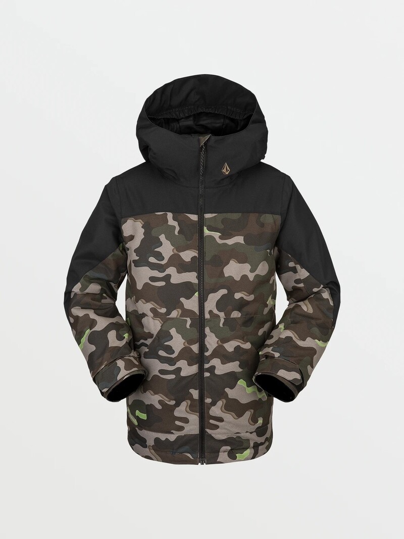 Volcom ENFANTS VERNON INSULATED JACKET ARMY CAMO