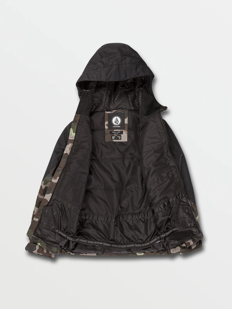 Volcom ENFANTS VERNON INSULATED JACKET ARMY CAMO