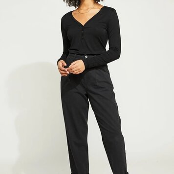 Gentle fawn LENNON HIGH-RISE PANT BLACK