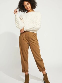 Gentle fawn WOMEN'S LENNON HIGH-RISE PANT WASHED BRONZE