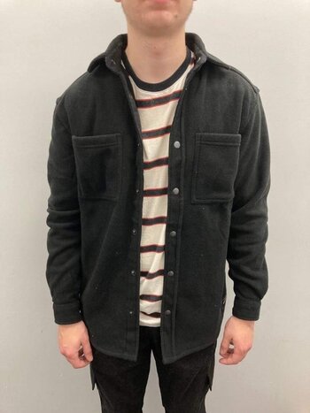 Universe Boardshop LA CHEMISE POLAR BLACK