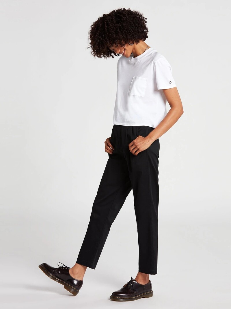 Volcom FEMMES FROCHICKIE TROUSER 27'' BLACK