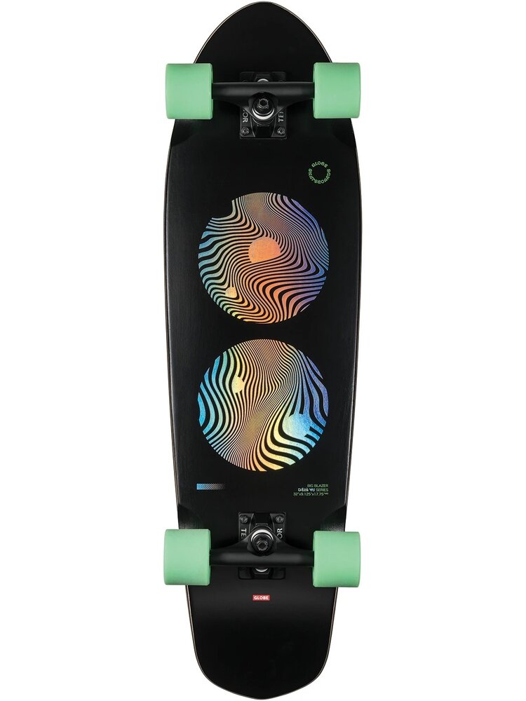 Globe BIG BLAZER BLACK/GREEN 32
