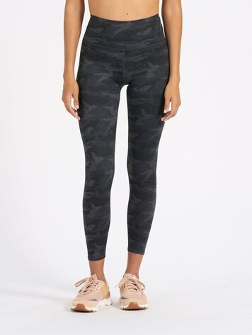 Vuori FEMMES CLEAN ELEVATION LEGGING BLACK CAMO