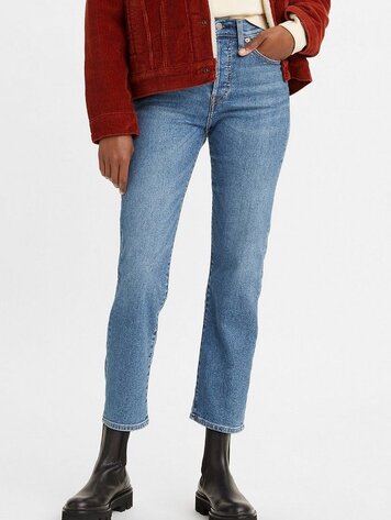 Levis FEMMES WEDGIE STRAIGHT SUMMER LOVE IN THE MIST