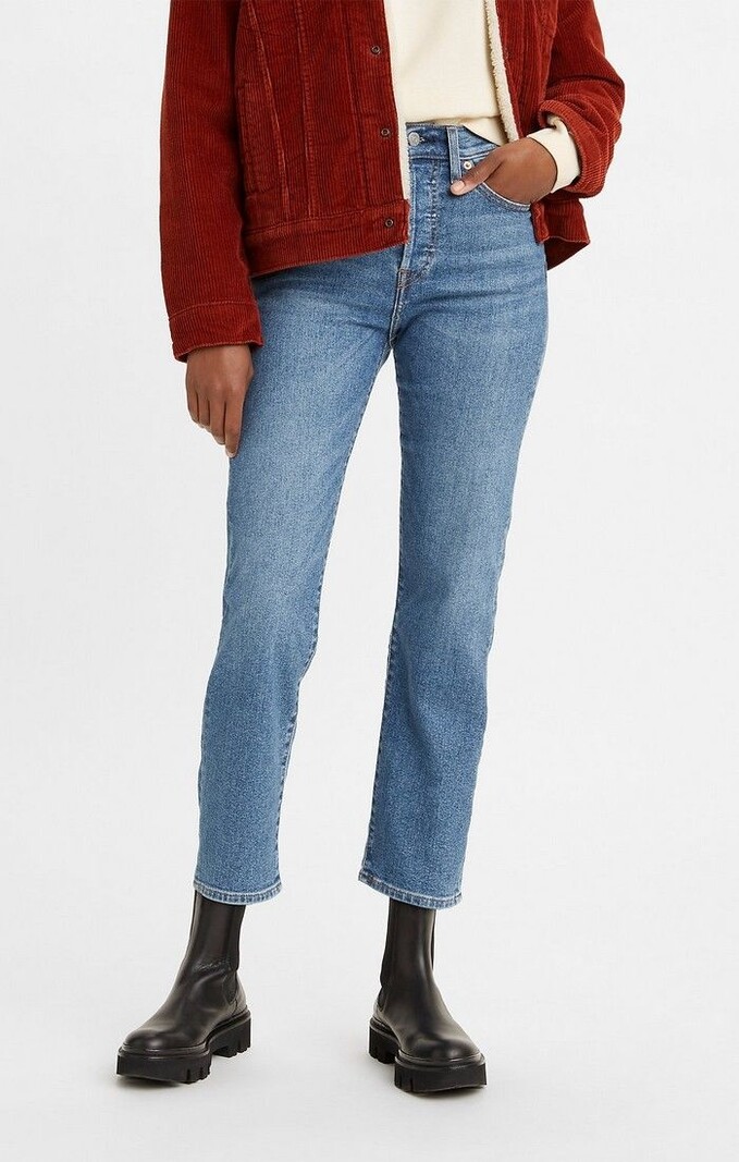 Levis FEMMES WEDGIE STRAIGHT SUMMER LOVE IN THE MIST