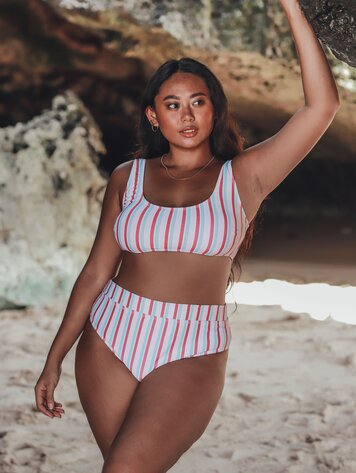 NANA THE BRAND GENEVIEVE BOTTOM CANDY STRIPES