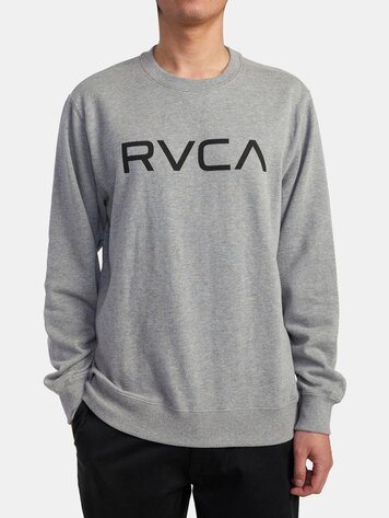 RVCA BIG RVCA CREW ATHLETIC HEATHER