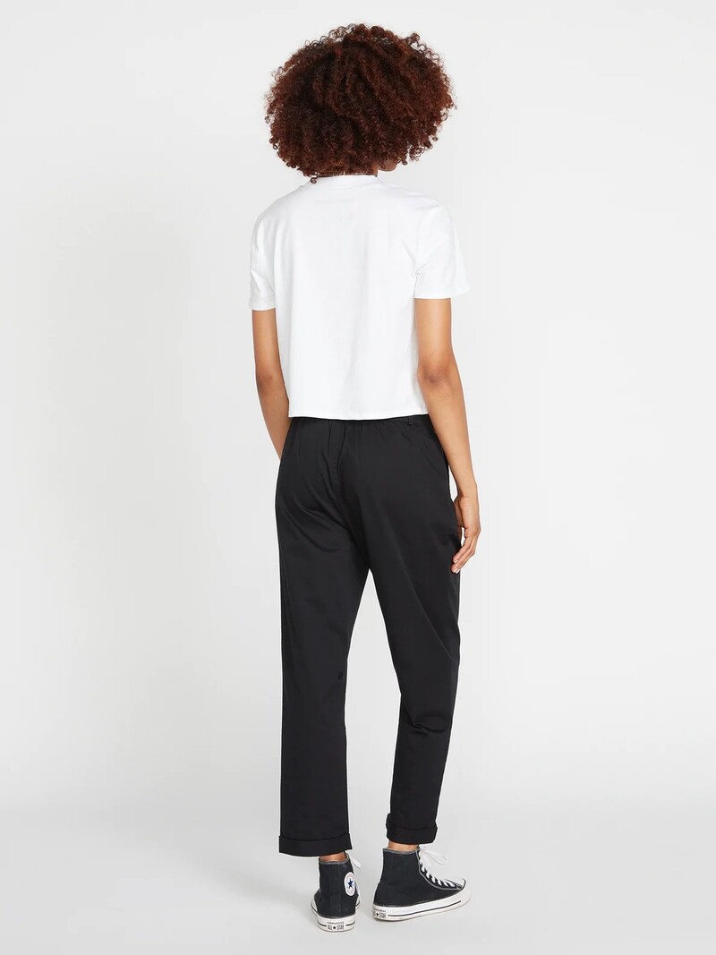 Volcom FEMMES FROCHICKIE TROUSER BLACK