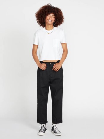 Volcom FEMMES FROCHICKIE TROUSER BLACK