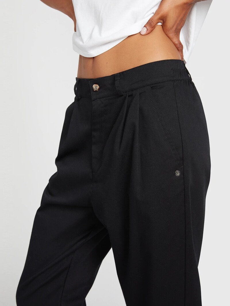 Volcom FEMMES FROCHICKIE TROUSER BLACK