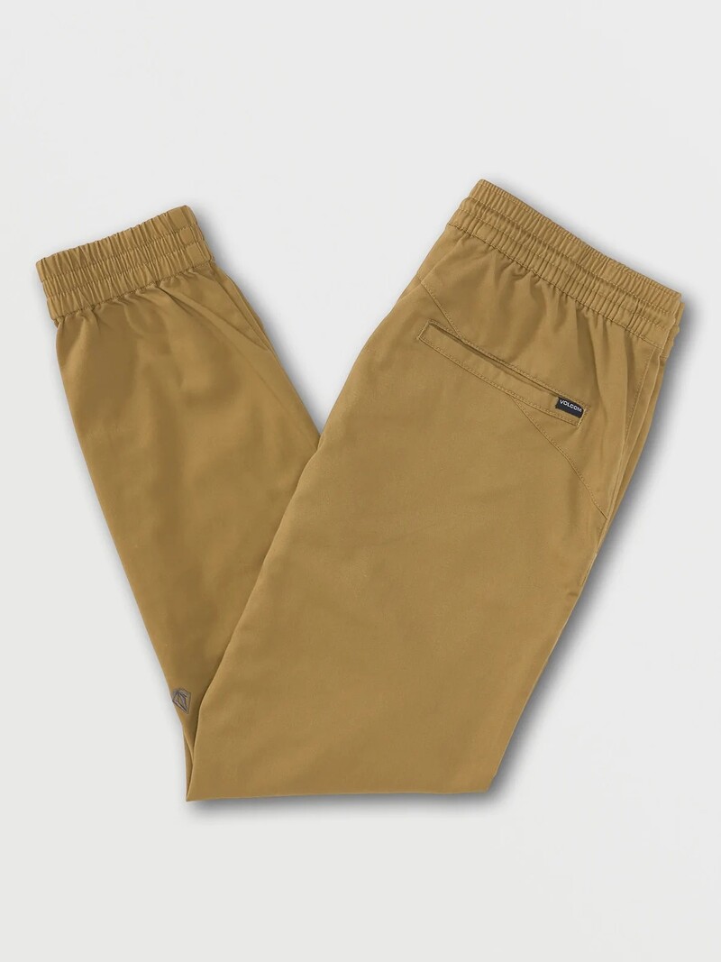 Volcom HOMMES FRICKIN SLIM JOGGER DARK KHAKI