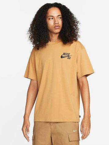 Nike SB HOMMES SB LOGO T-SHIRT ELEMENTAL GOLD