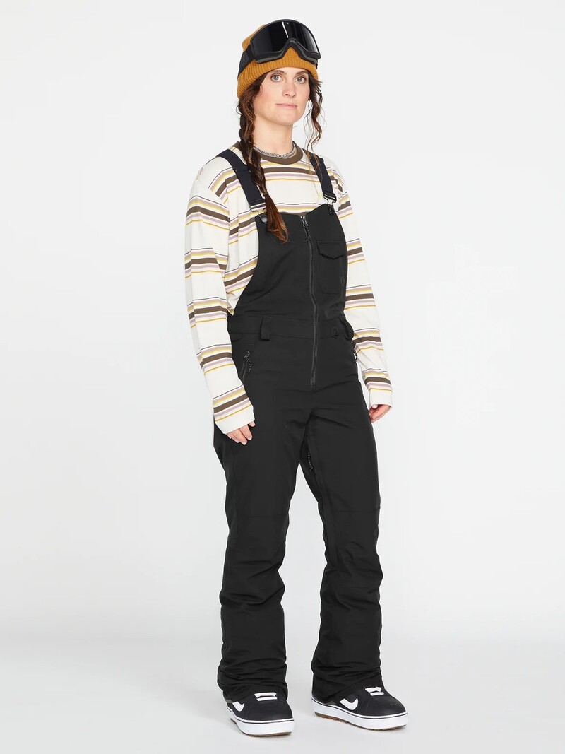 Volcom FEMMES SWIFT BIB OVERALL BLACK