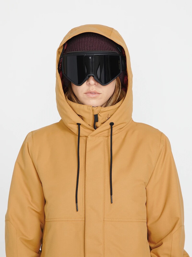Volcom FEMMES PAXSON 2L PARKA CARAMEL