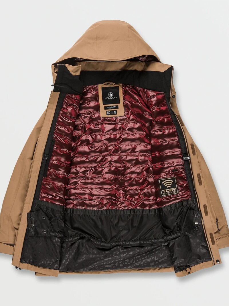 Volcom FEMMES PAXSON 2L PARKA CARAMEL