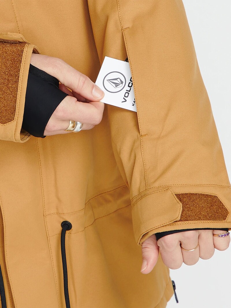 Volcom FEMMES PAXSON 2L PARKA CARAMEL