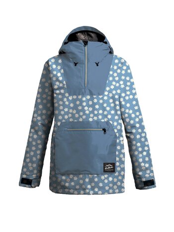 Airblaster FEMMES FREEDOM PULLOVER LIGHT BLUE DAISY