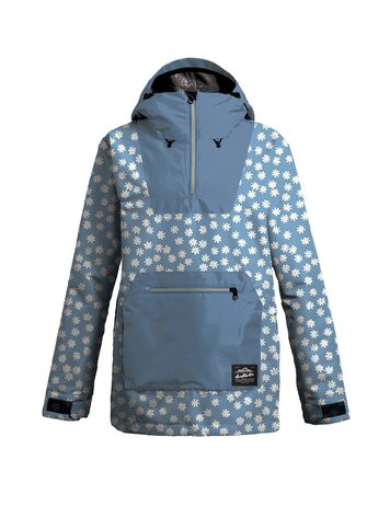 Airblaster FEMMES FREEDOM PULLOVER LIGHT BLUE DAISY