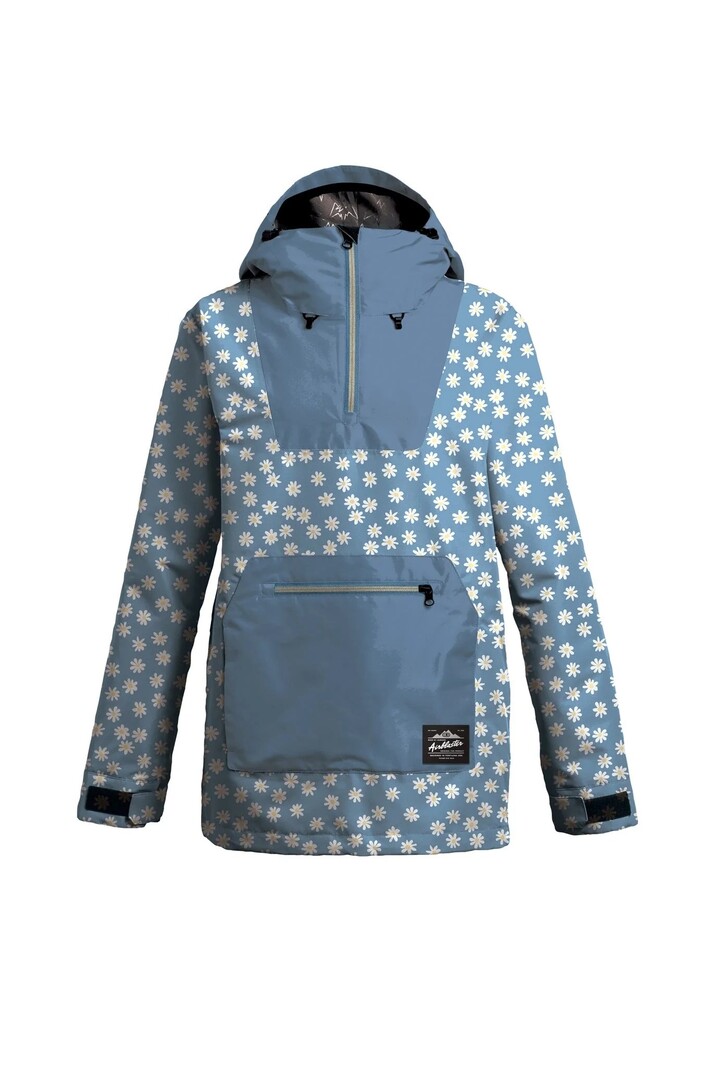 Airblaster FEMMES FREEDOM PULLOVER LIGHT BLUE DAISY