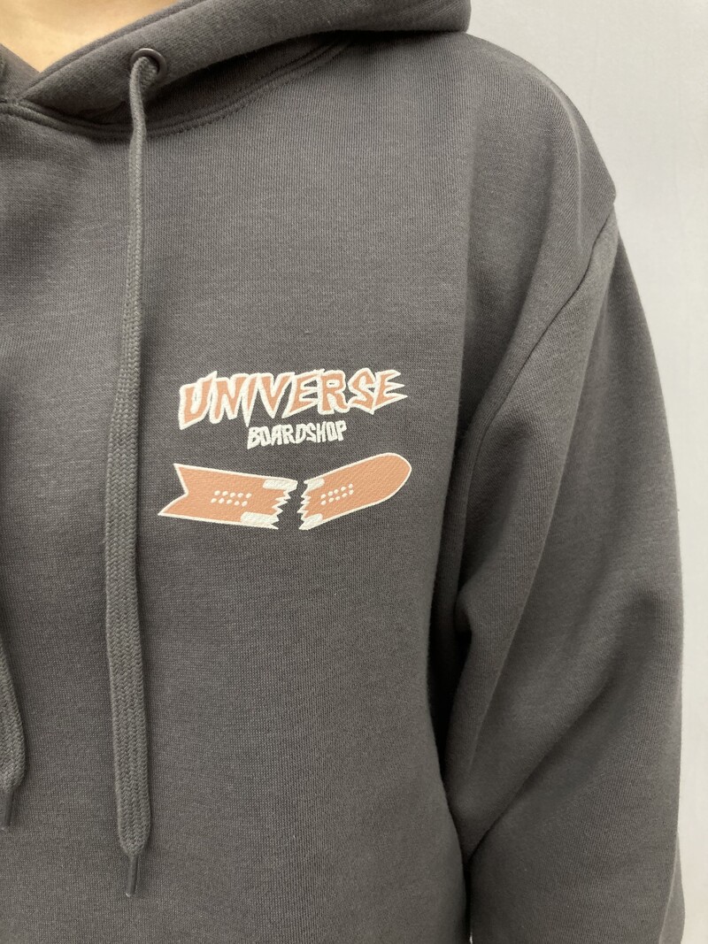 Universe Boardshop FEMMES PULLOVER CROP SNOW STONE