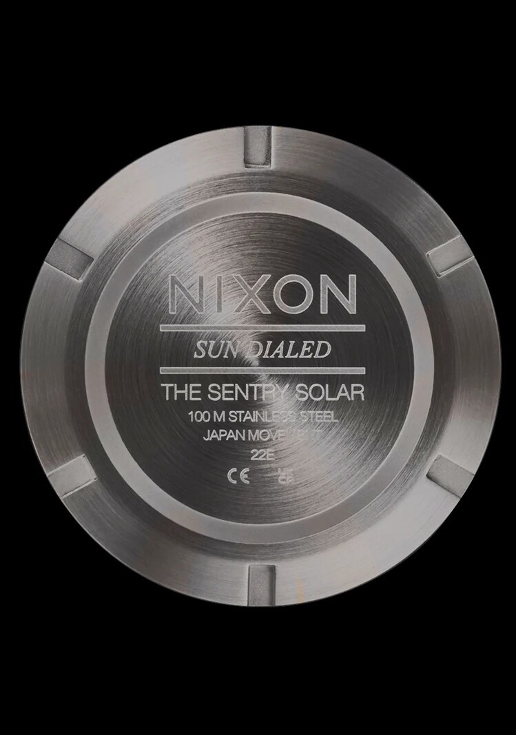 Nixon NIXON | SENTRY SOLAR LEATHER