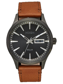 Nixon NIXON | SENTRY SOLAR LEATHER