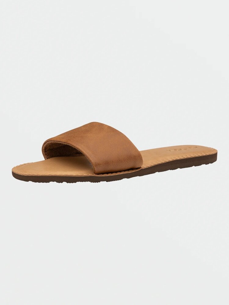 Volcom FEMMES SIMPLE SLIDE TAN