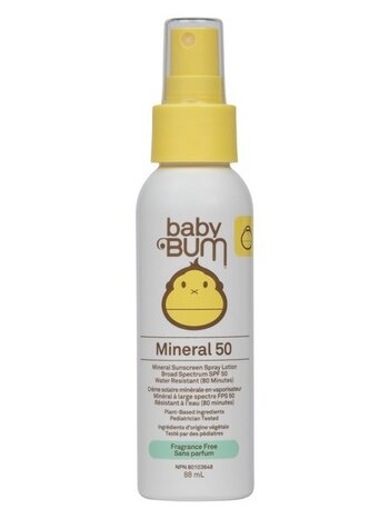 Sun Bum BABY BUM MINERAL SPAY SPF 50