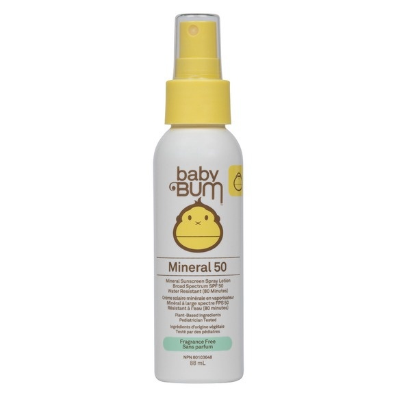 Sun Bum BABY BUM MINERAL SPAY SPF 50