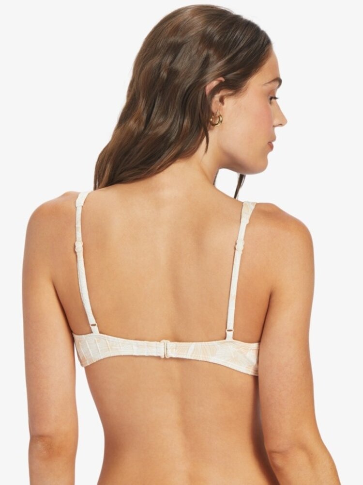 Roxy WOMEN'S RIB ROXY LOVE THE OCEAN BIKINI TOP
