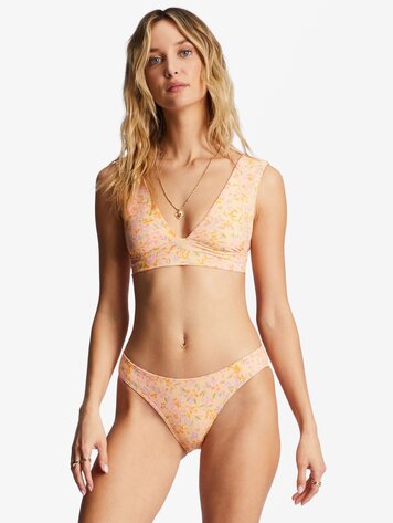 Billabong WOMEN'S SWEET OASIS LOWRIDER BOTTOM WASHED NECTAR PLUNGE